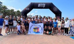 Samsun'da ilk triatlon heyecanı yaşandı