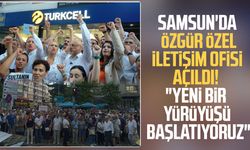 Samsun'da Özgür Özel İletişim Ofisi açıldı! "Yeni bir yürüyüşü başlatıyoruz"