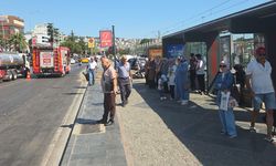 Samsun'da tramvay istasyonunda faciadan dönüldü!