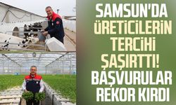 Samsun'da üreticilerin tercihi şaşırttı! Başvurular rekor kırdı