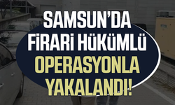Samsun’da uyuşturucu suçundan aranan hükümlü yakalandı