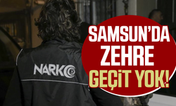 Samsun’da zehre geçit yok! 7 zanlı yakalandı