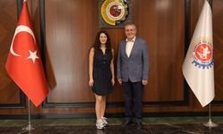 Samsunlu genç mühendis  Aybüke Eldemir'e Murzioğlu'ndan tebrik