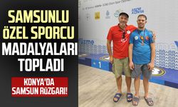 Samsunlu özel sporcu madalyaları topladı