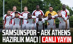 Samsunspor - AEK Athens hazırlık maçı | CANLI YAYIN