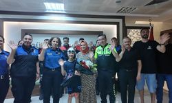 Samsun'da şehit polis Atakan Arslan emaneti Eylül Asel'den gururlandıran başarı
