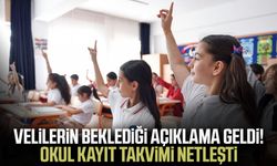 Velilerin beklediği açıklama geldi! İlkokul kayıt takvimi netleşti
