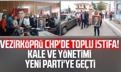 Vezirköprü CHP'de toplu istifa! Nazım Kale ve yönetimi Yeni Parti'ye geçti
