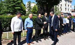 Vezirköprü Kaymakamı Bayram Yıldız'a karşılama