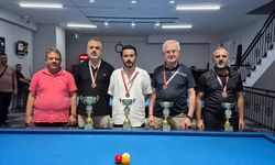 Samsun'da Bilardo Grand Prix'nin şampiyonu Adem İvgen