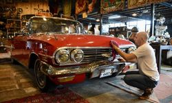 Samsun'da 30 yıllık tutku "nostalji hangarı"na dönüştü