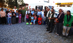 Bafra’da sağlık hizmeti mevsimlik işçilerin ayağına gitti