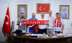 Şimşekler'den Başkan İhsan Kurnaz'a ziyaret