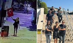 Bayrağı yakan kadın gözaltında! İfadesi ortaya çıktı