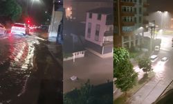 Çarşamba'da sağanak alarmı! Yollar göle döndü