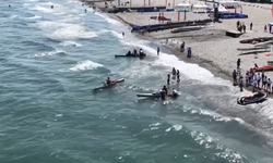 Deniz küreğinde büyük heyecan Samsun'da başladı