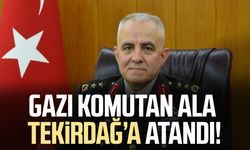 Samsun Garnizon Komutanı Gazi Tümgeneral Davut Ala Tekirdağ’a atandı