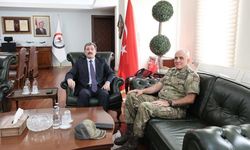 Gazi Tümgeneral Davut Ala’dan Vali Orhan Tavlı’ya veda ziyareti