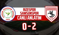CANLI ANLATIM | Çaykur Rizespor - Samsunspor maçının canlı anlatımı
