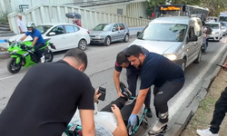 Samsun'da 100. Yıl Bulvarı'nda korkutan kaza!
