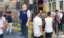 Samsun'da çocukların yüzünü güldüren destek!