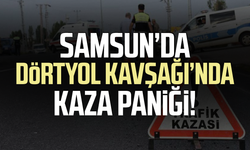 Samsun'da Dörtyol Kavşağı’nda kaza paniği! 5 yaralı