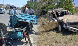 Samsun'da iki araç birbirine girdi! 4 yaralı