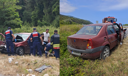 Samsun'da kamyon faciası ucuz atlatıldı! 1'i ağır 2 yaralı