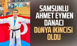 Samsunlu Ahmet Eymen Danacı dünya ikincisi oldu