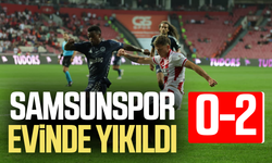 Samsunspor evinde Fenerbahçe'ye mağlup! 0-2