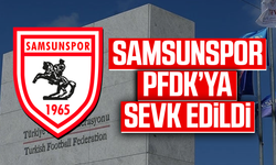 Samsunspor Göztepe maçı sonrası PFDK’ya sevk edildi!