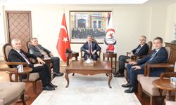 Samsunspor'dan sezon öncesi Vali Orhan Tavlı'ya ziyaret