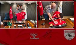 Samsunspor’a transfer oldu, ilk imzasını bu formaya attı