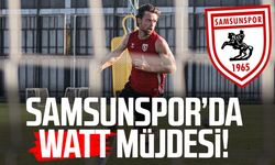 Samsunspor’da Elliot Watt müjdesi! Fink görev verirse sahada