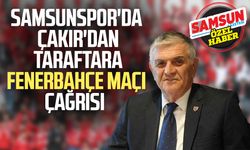 Samsunspor'da Suat Çakır'dan taraftara Fenerbahçe maçı çağrısı