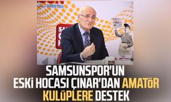 Samsunspor'un eski hocası Çınar'dan amatör kulüplere destek
