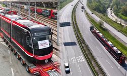 Yeni tramvay Samsun’a ulaştı! Ulaşım filosu büyüyor