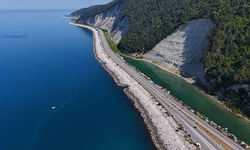 Sinop-Samsun yolunda yol çalışması! Karayolları duyurdu