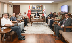 TDED Samsun Şubesi’nden Vali Orhan Tavlı'ya ziyaret