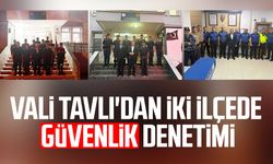 Vali Orhan Tavlı'dan Salıpazarı ve Ayvacık'ta güvenlik denetimi