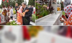 Samsun’da şehit annesinin acısı yürek burktu