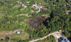 Samsun'da yangın paniği! 10 dönüm alan zarar gördü