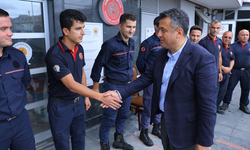 Samsun İtfaiyesinde 101. yıl gururu! Halit Doğan’dan teşekkür mesajı