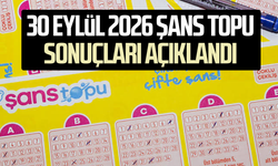 30 Eylül 2026 Şans Topu sonuçları açıklandı