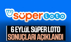 6 Eylül Süper Loto sonuçları açıklandı