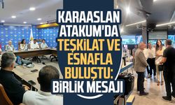 AK Partili Çiğdem Karaaslan Atakum’da teşkilat ve esnafla buluştu