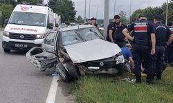 Samsun’da sabah saatlerinde feci kaza! 5 yaralı