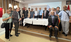 Altı Nokta Körler Derneği Samsun'da Ufuk Gürbüz güven tazeledi