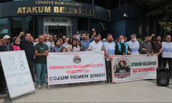 Atakum Belediyesi işçileri açlık grevini sonlandırdı: Nöbet sürecek!