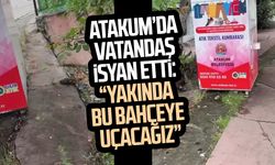 Atakum’da vatandaş isyan etti: “Yakında bu bahçeye uçacağız”